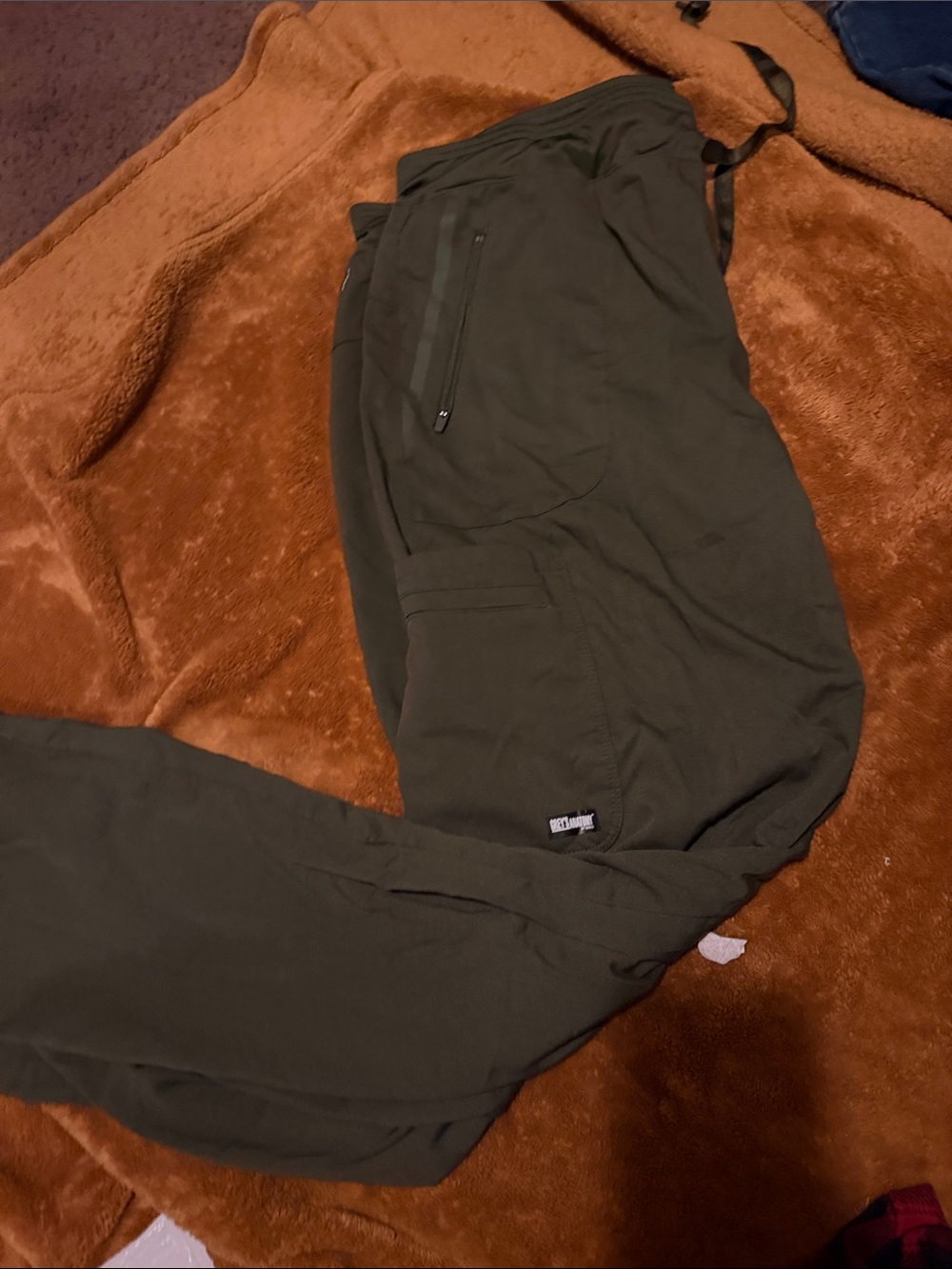 Grey's Anatomy Olive Green Cargo Jogger Pants